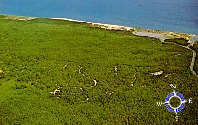  Ariel view of North of Highland Camping Area and Headof the Medow Beach