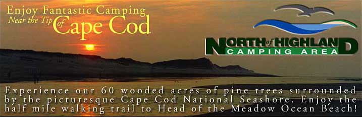 Cape Cod Camping at North of Highland Camping Area